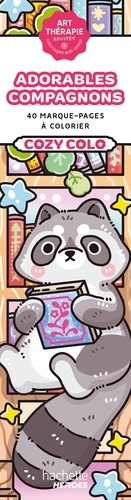 Marque-pages Adorables compagnons. 40 marque-pages à colorier cozy colo