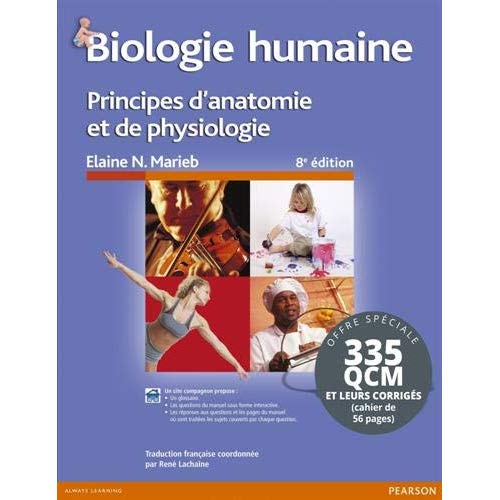 Biologie humaine QCM & corrigés. Pack en 2 volumes, 8e édition