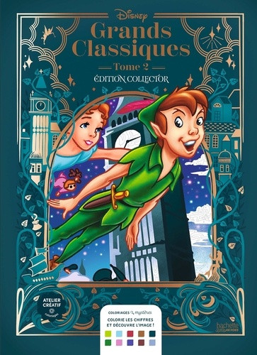Grands classiques : Tome 2. Colorie les chiffres et découvre l'image, Edition collector
