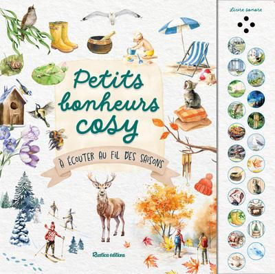Livre sonore Petits bonheurs cosy à écouter au fil des saisons