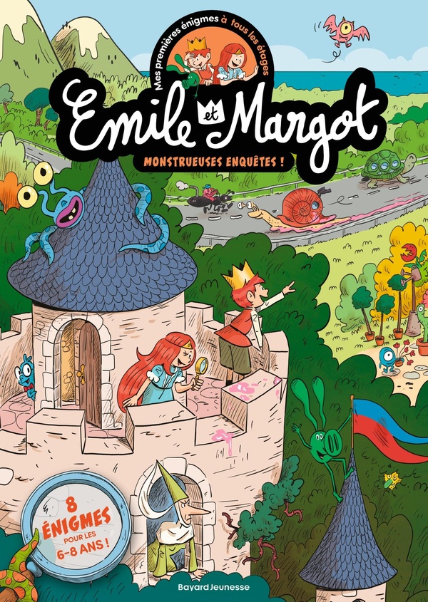 Monstrueuses enquêtes ! 8 énigmes pour les 6-8 ans !