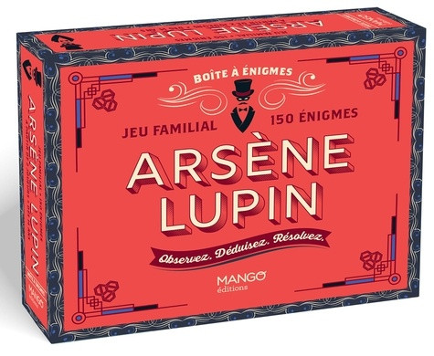 Boîte à énigmes - Arsène Lupin. 150 énigmes pour défier le gentleman-cambrioleur !