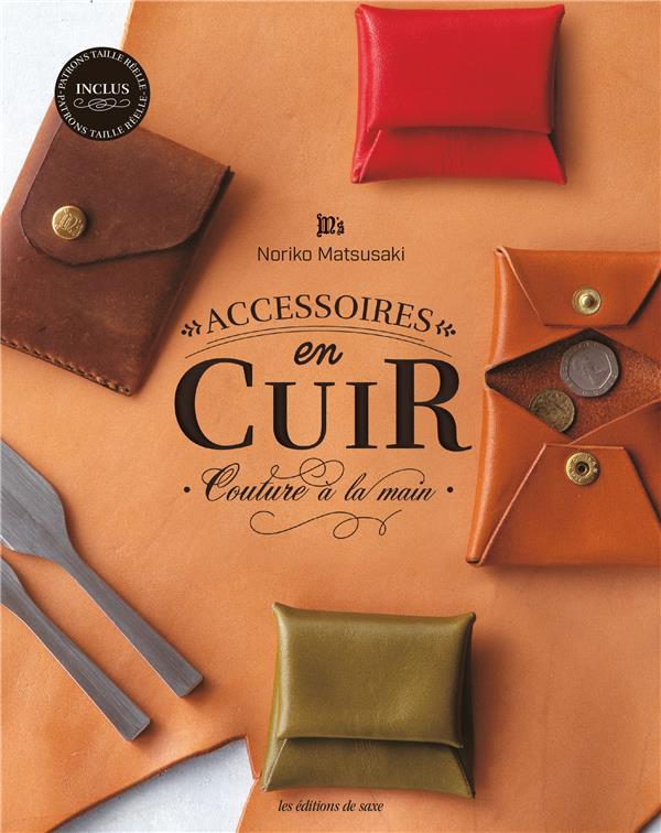 Accessoires en cuir. Couture à la main