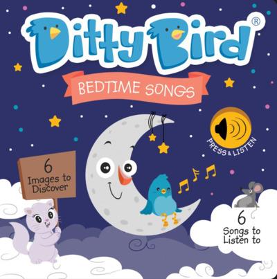Ditty bird - livre musical bebe : comptines en anglais pour dormir - twinkle little star