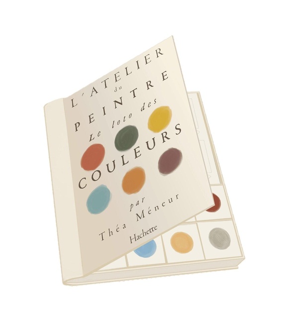 L'atelier du peintre. Loto des couleurs