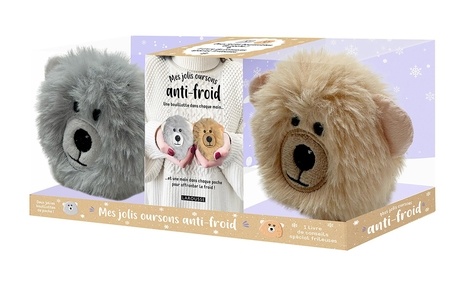 Mes jolis oursons anti-froid. Coffret avec 2 bouillottes en peluche et 1 livre de conseils
