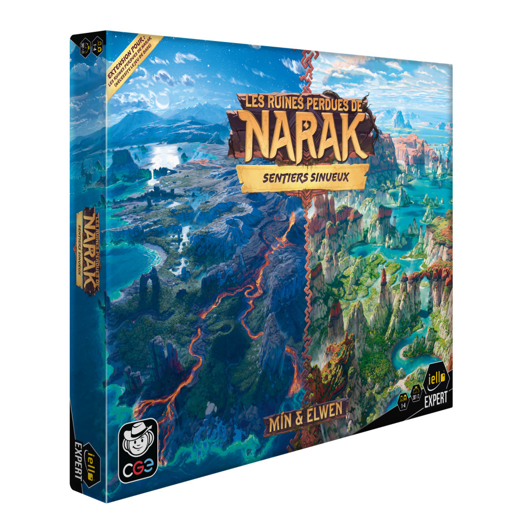 Les ruines perdues de Narak sentiers sinueux (extension)