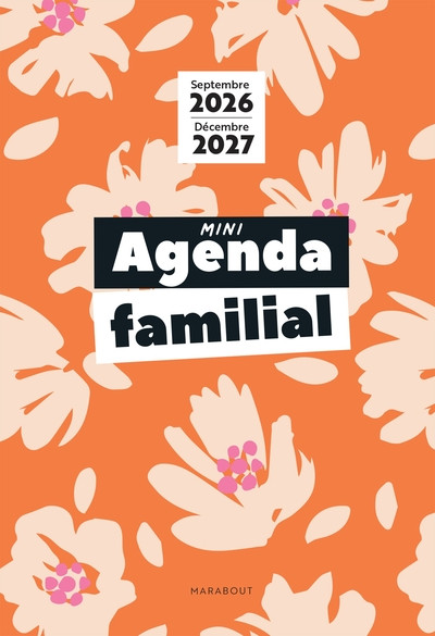Mini agenda familial. Septembre 2026 - décembre 2027