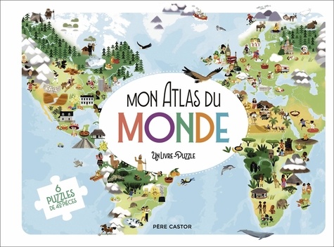 Mon Atlas du Monde. 6 puzzles de 42 pièces