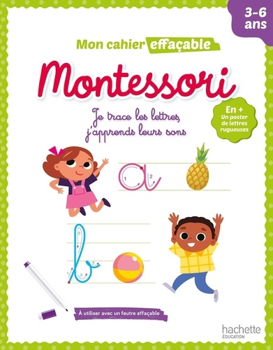 Je trace les lettres, j'apprends leurs sons Montessori