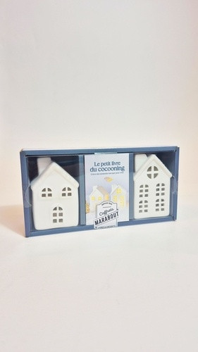 Le petit livre du cocooning. Avec 2 photophores en forme de maison