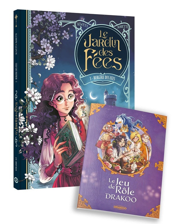 Le Jardin des fées Tome 1 : Bergère des fées. Avec 1 jeu de rôle offert, Edition limitée