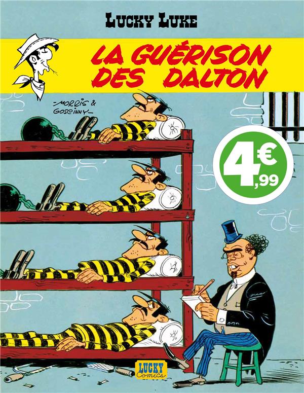 Lucky Luke Tome 12 : La Guérison des Dalton - Prix Réduit Indispensables 2022