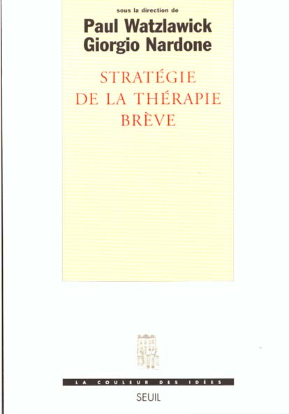 Stratégie de la thérapie brève
