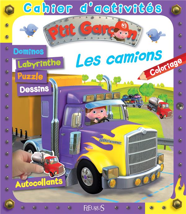 Cahier d'activités les camions