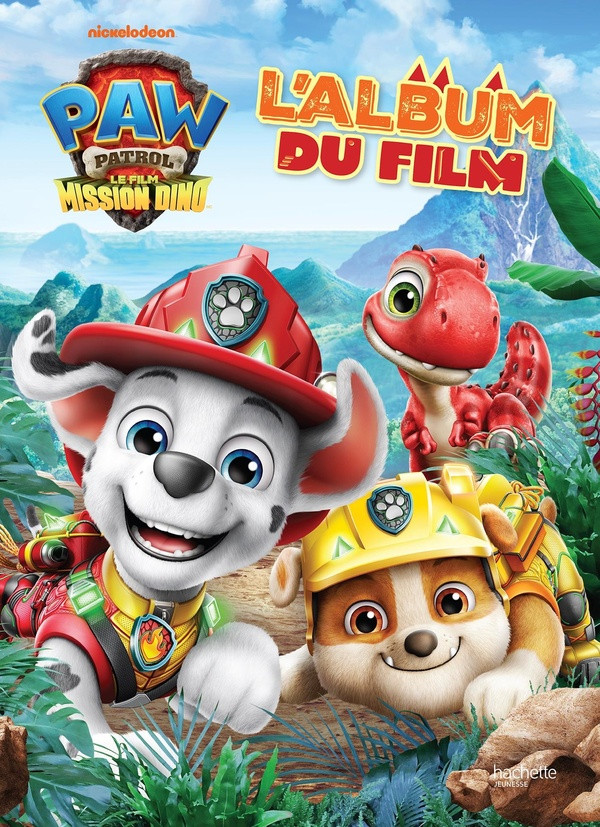 Paw Patrol La Pat' Patrouille - Le film Mission Dino : L'album du film