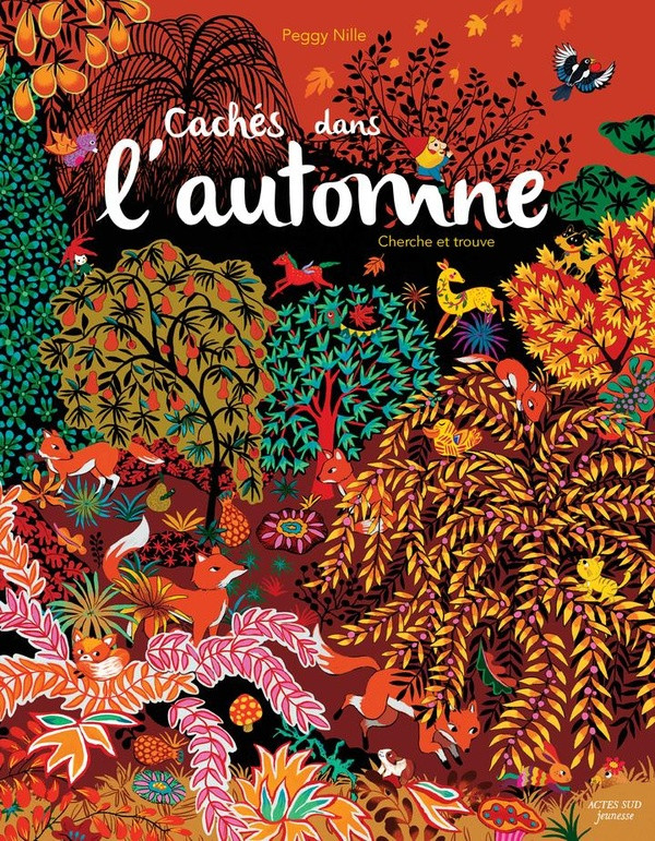 Cachés dans l'automne. Cherche et trouve