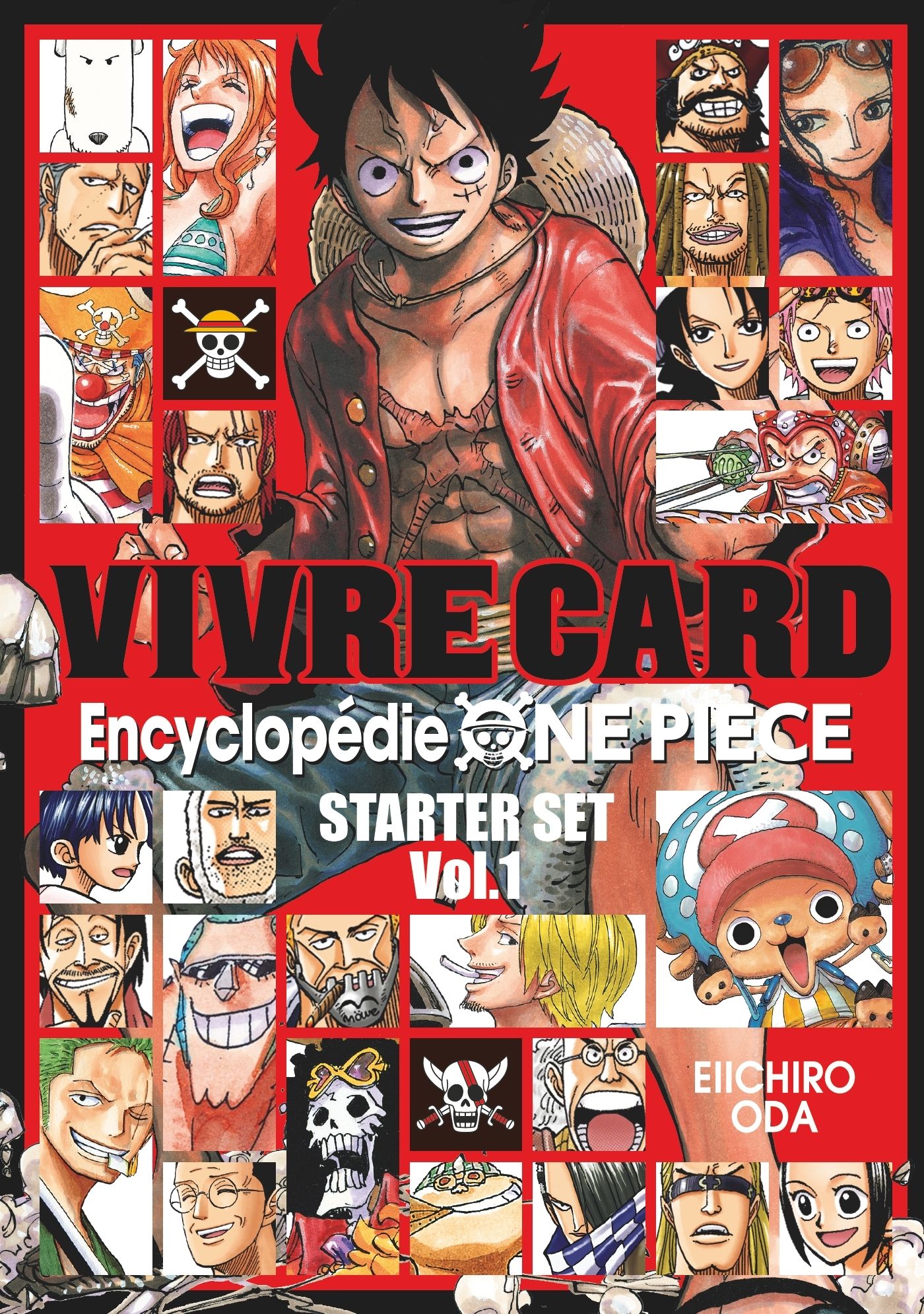 Vivre Card - Encyclopédie One Piece. Pack comprenant un classeur et le livret Starter set, Tome 1