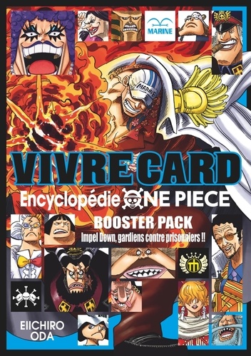 Vivre Card - Encyclopédie One Piece. Booster Pack Impel Down, gardiens contre prisonniers !!