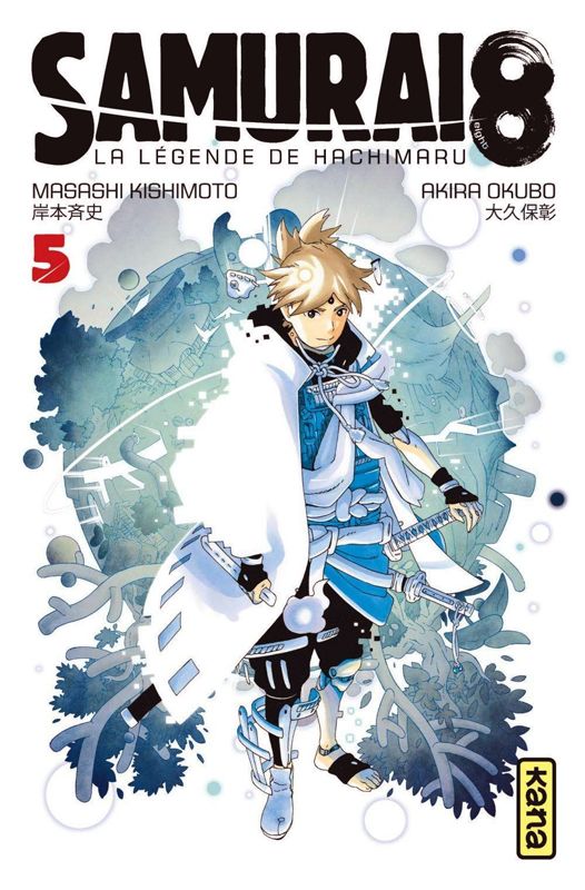 Samurai 8, la légende de Hachimaru Tome 5 : Avec 3 marque-pages métallisés offerts