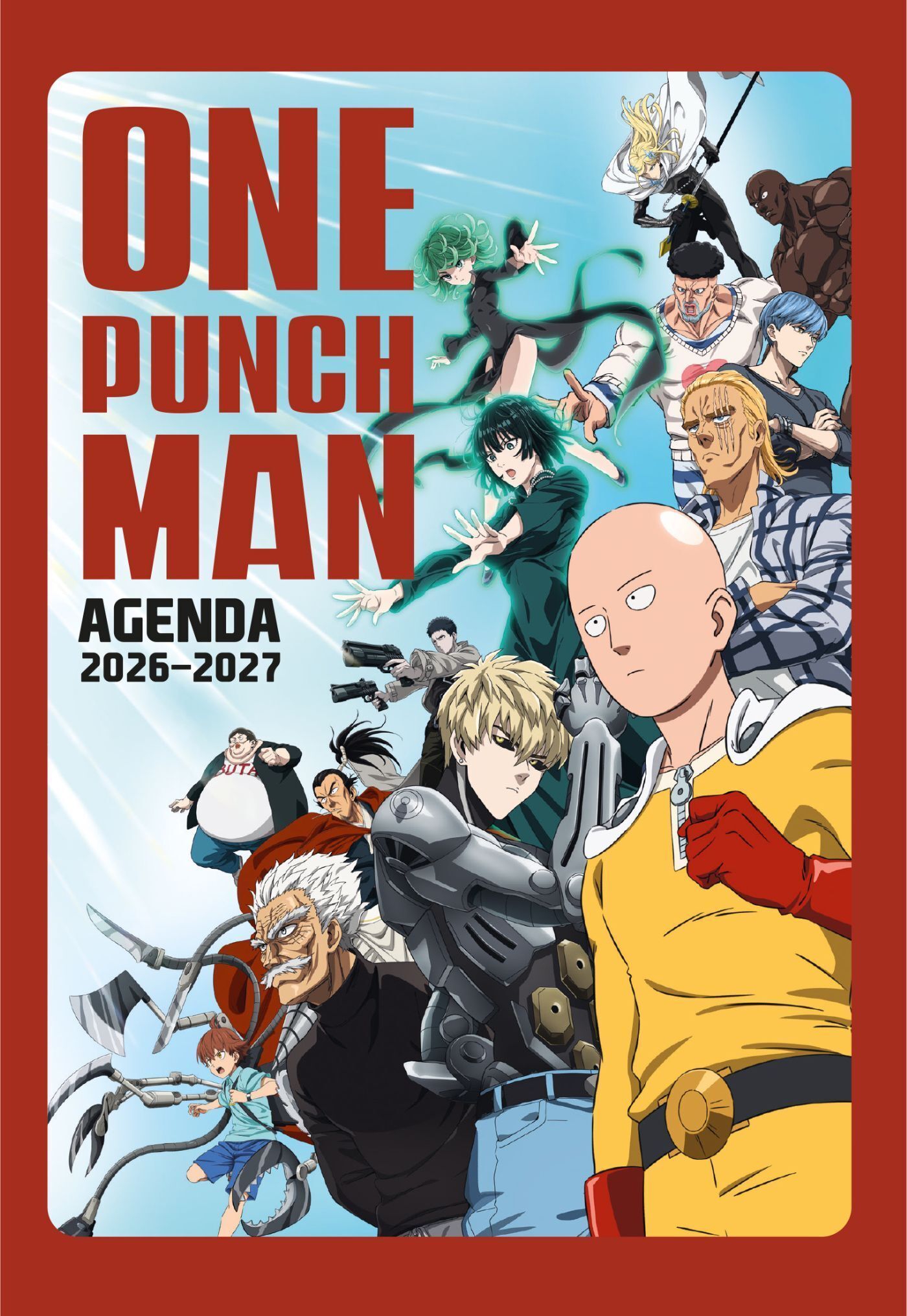Agenda scolaire One Punch Man. Edition 2026-2027