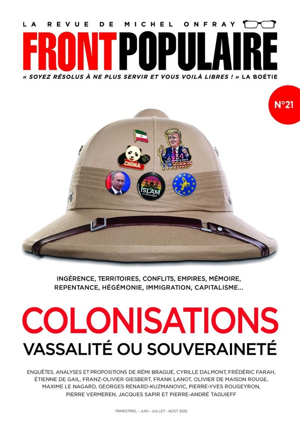 Front populaire N° 21 : Colonisations : Vassalité ou souveraineté