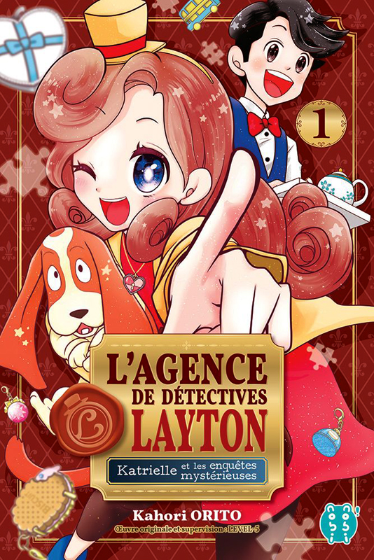 L'agence de détectives Layton. Katrielle et les enquêtes mystérieuses/01/