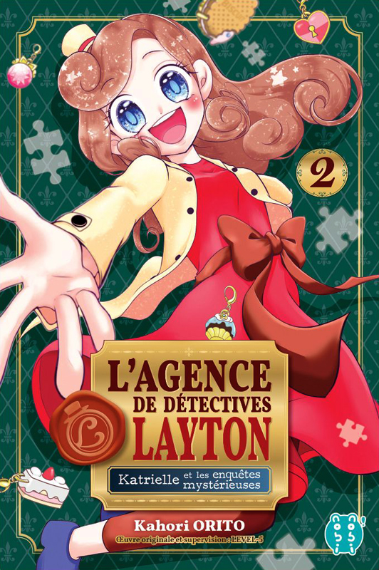 L'agence de détectives Layton. Katrielle et les enquêtes mystérieuses/02/