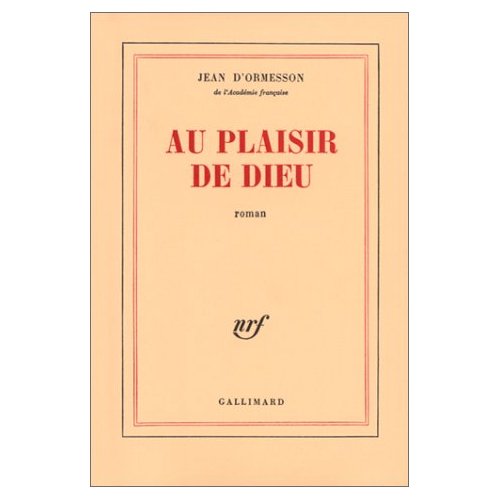 Au plaisir de Dieu