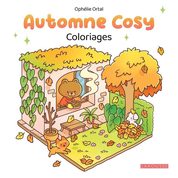 Automne cosy. Coloriages