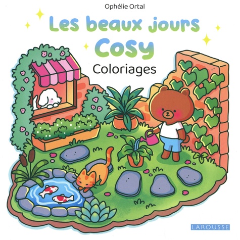 Les beaux jours cosy. Coloriages