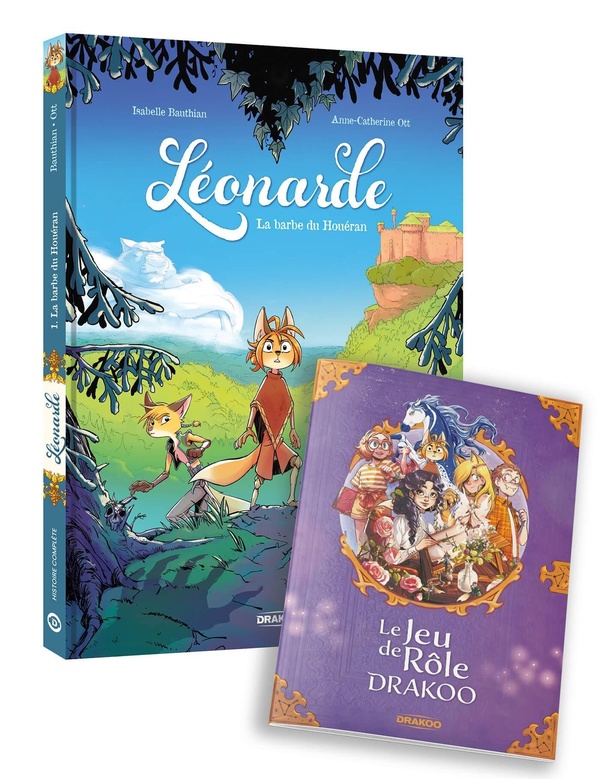 Léonarde Tome 1 : La barbe du Houéran. Avec 1 jeu de rôle offert, Edition limitée