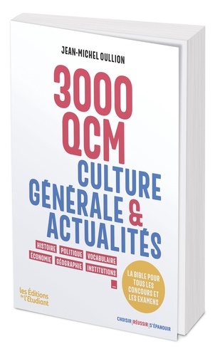3000 QCM culture générale & actualités