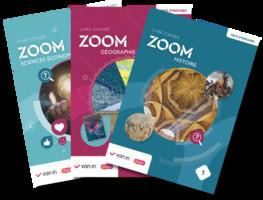 Pack zoom geo-hist-socioeco 1 (pacte) - livres cahiers