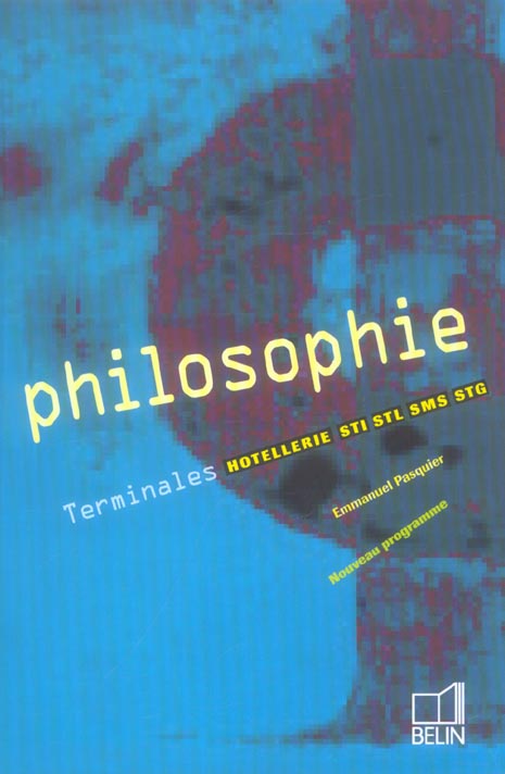 Philosophie Tle Hôtellerie-STI-STL-SMS-STG