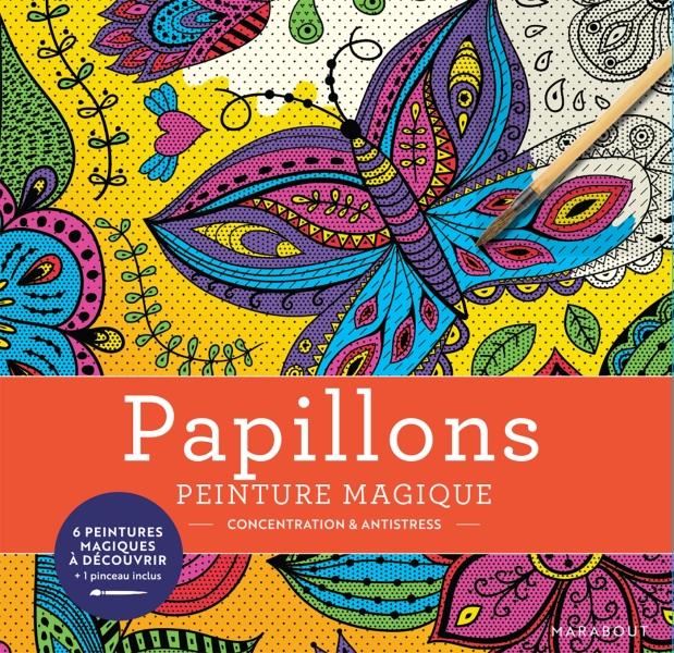 Papillons. Avec 1 pinceau