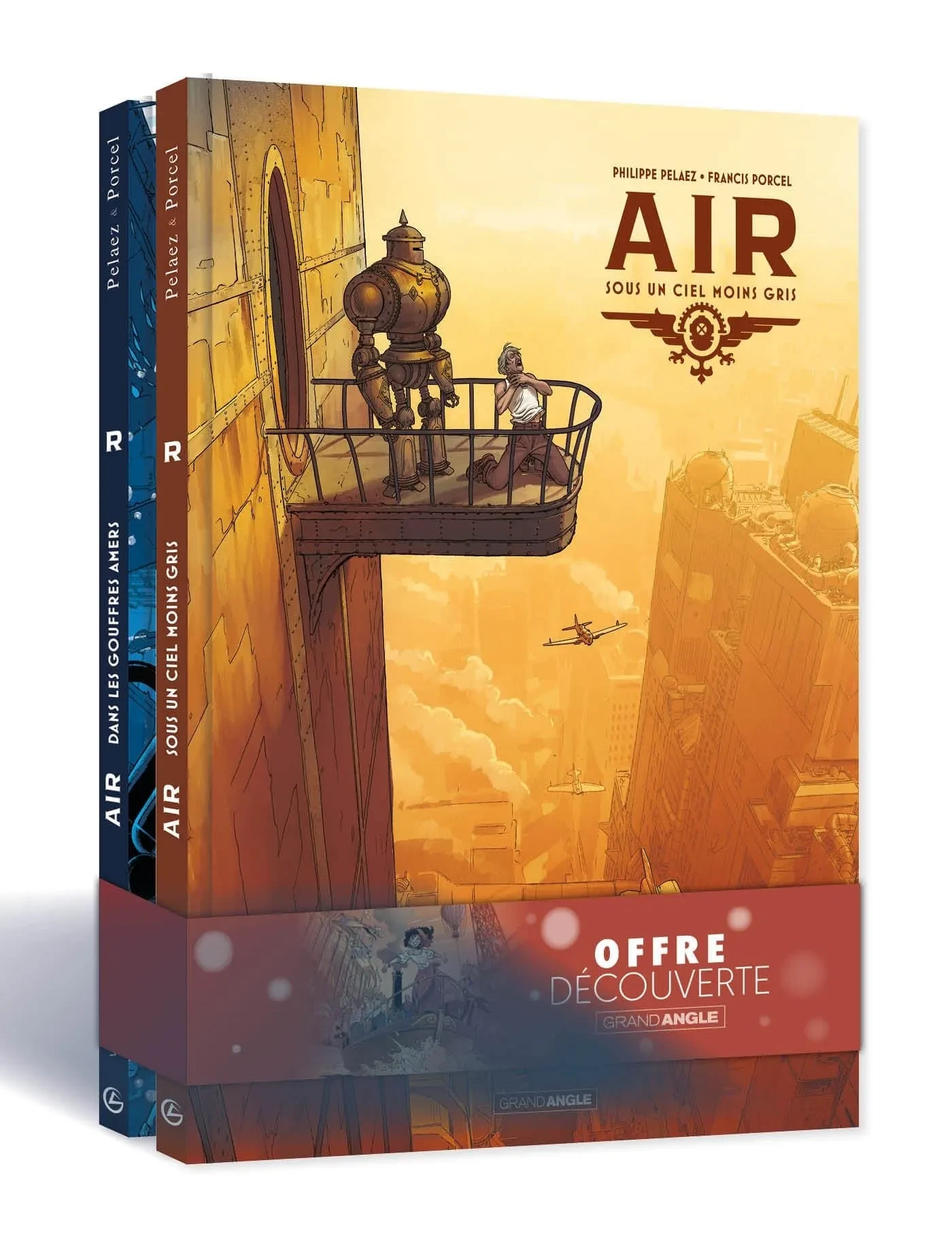 Aïr Tomes 1 et 2 : Pack en 2 volumes : Sous un ciel moins gris ; Dans les gouffres amers