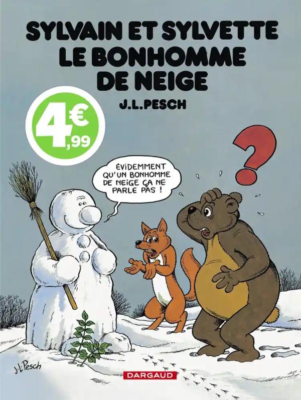 Sylvain et Sylvette Tome 12 : Le Bonhomme de neige - Prix réduit : Indispensables 2022