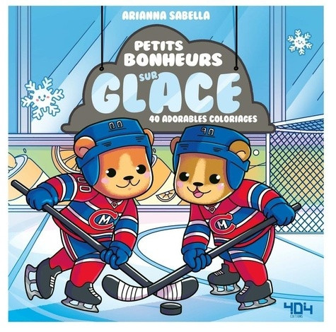 Petits bonheurs sur glace. 40 adorables coloriages