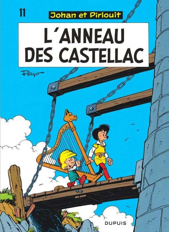 Johan et Pirlouit Tome 11 : L'anneau des Castellac