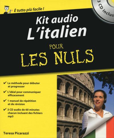 L'italien pour les nuls. Kit audio, avec 3 CD audio