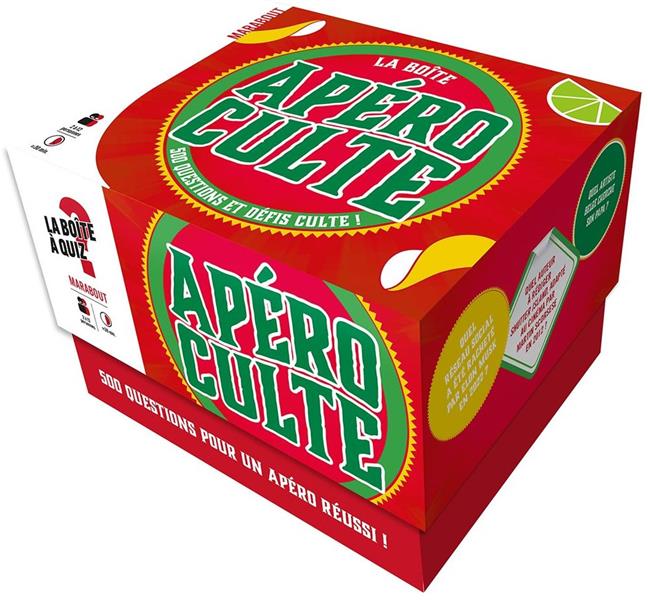 La boîte apéro culte. 500 questions et défis culte !