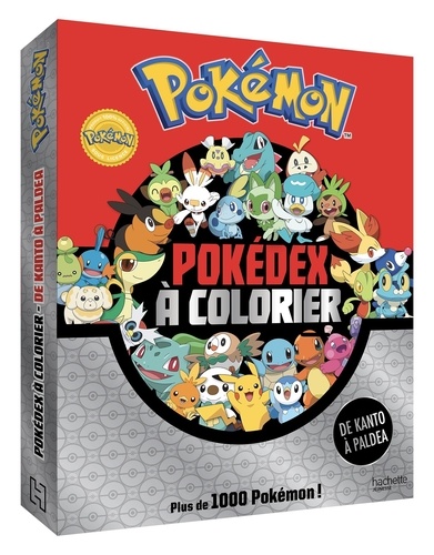 Pokedex à colorier Paldea