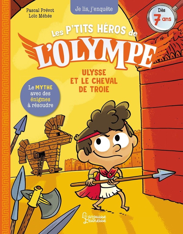 Les p'tits héros de l'Olympe : Ulysse et le cheval de Troie