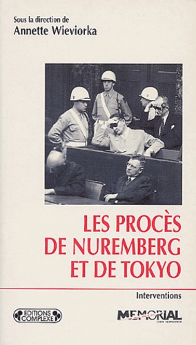 PROCES DE NUREMBERG ET DE TOKYO