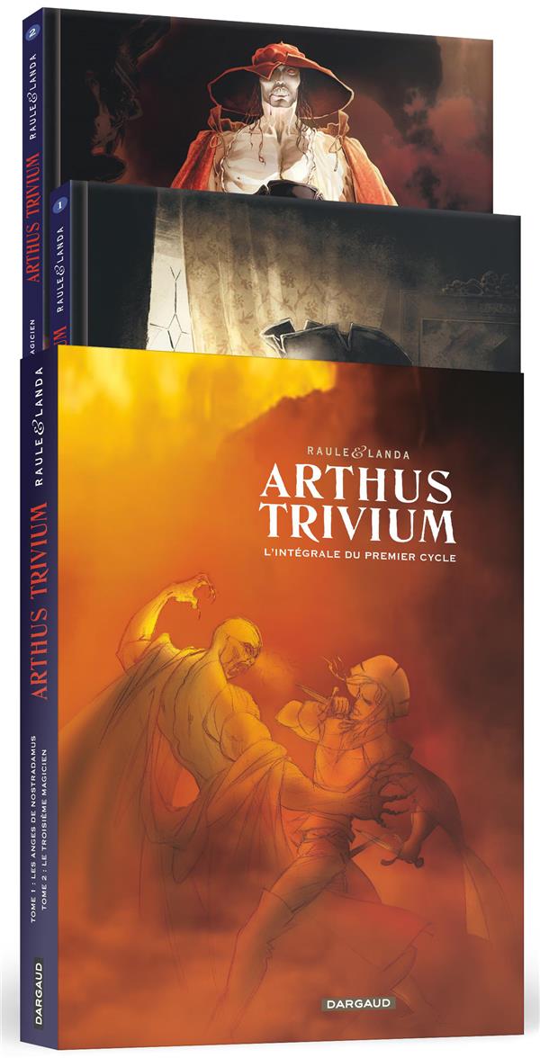 Arthus Trivium : Pack 2 volumes. Tome 1, Les anges de Nostradamus ; Tome 2, Le troisième magicien. A