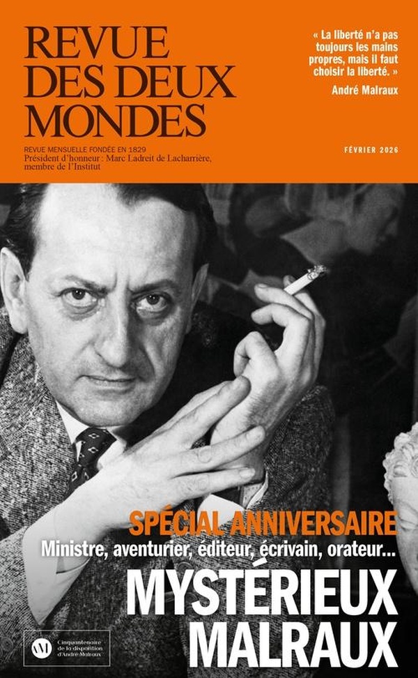 Revue des deux Mondes Février 2026 : Mystérieux Malraux