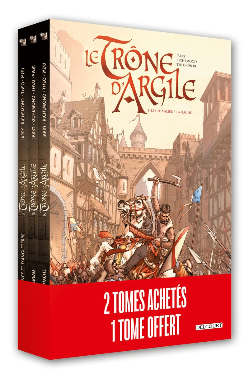 Le Trône d'argile - Pack 3 volumes pour le prix de 2 : Tomes 1 à 3