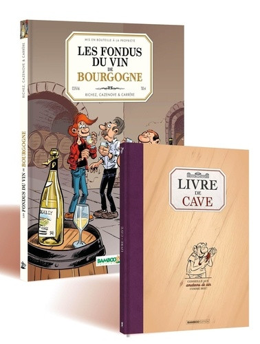 Les Fondus du vin de Bourgogne Livre de cave offert