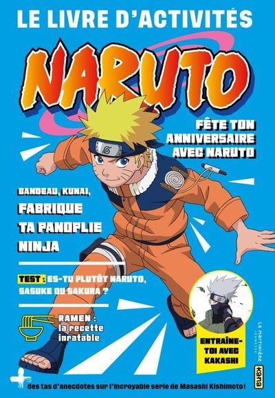 Le livre d'activités Naruto